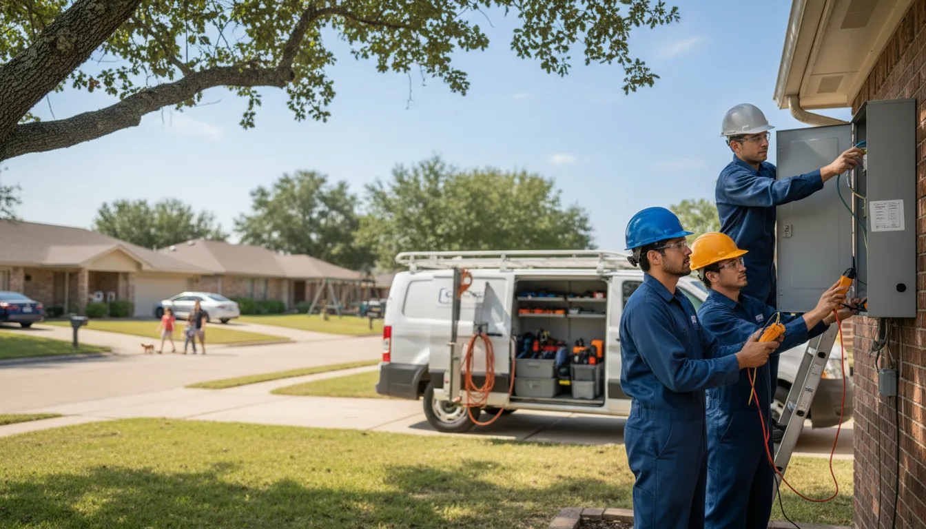 Certified electrician providing emergency electrical services in Mermentau, LA